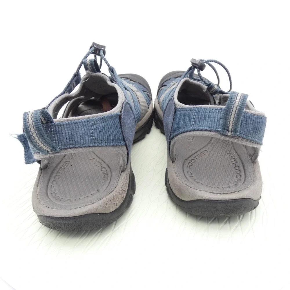 Keen Newport H2 Mens US 13 Hiking Sandals Blue Black Slingback Slip On Shoes